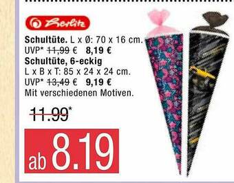 Marktkauf Herlitz Schultüte Angebot