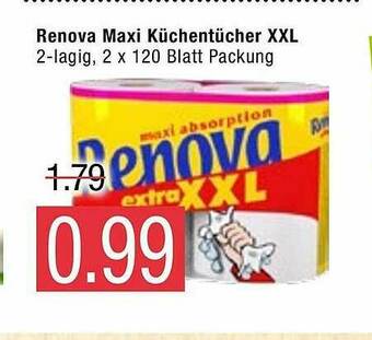 Marktkauf Renova Maxi Küchentücher Xxl Angebot