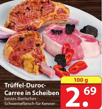 Famila Nord Ost Trüffel Duroc Carree in Scheiben 100g Angebot