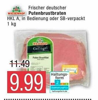 Marktkauf Frischer Deutscher Putenbrustbraten Angebot