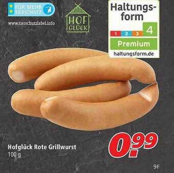 Marktkauf Hofglück Rote Grillwurst Angebot