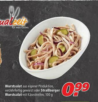 Marktkauf Wurstsalat Oder Straßburger Wurstsalat Angebot