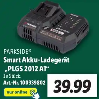 Lidl Parkside Smart Akku Ladegerät PLGS 2012 A1 Angebot