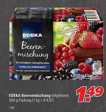 Marktkauf Edeka Beerenmischung Angebot