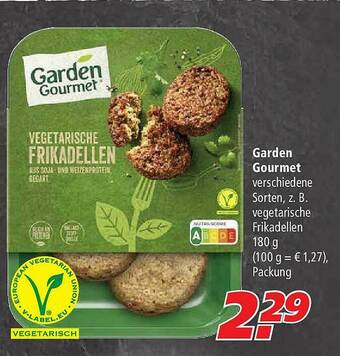 Marktkauf Garden Gourmet Verschienden Sorten Z. B. Vegetarische Fridadellen Angebot