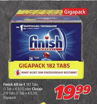 Marktkauf Finish All-in-1 Oder Classic Angebot