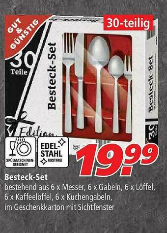 Marktkauf Besteck-set Angebot