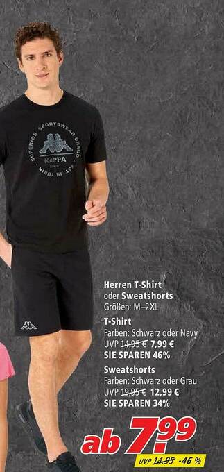 Marktkauf Herren-tshirt Oder Sweatshorts Angebot