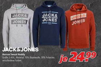 Marktkauf Jack&jones Herren Sweat Hoddy Angebot