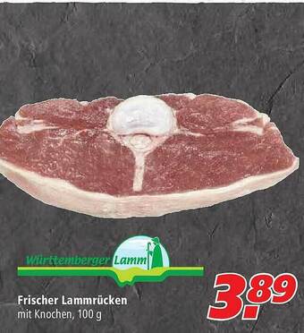 Marktkauf Frischer Lammrücken Württemberger Lamm Angebot