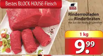 Famila Nord Ost Block House Rinderrouladen oder Rinderbraten 1kg Angebot