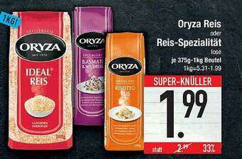 Marktkauf Oryza Reis Oder Reis-spezialität Angebot