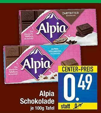 Marktkauf Alpia Schokolade Angebot