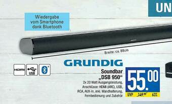 Marktkauf Soundbar „dsb 950” Grundig Angebot