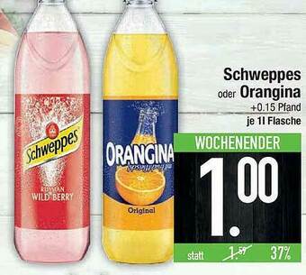 Marktkauf Schweppes Oder Orangina Angebot