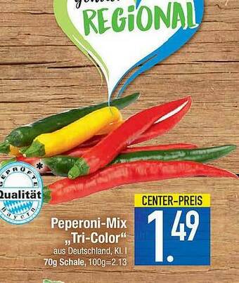 Marktkauf Peperoni-mix „tri-color” Angebot