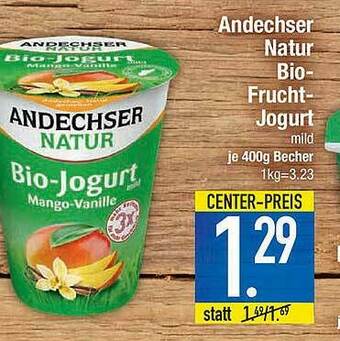 Marktkauf Andechser Natur Bio-frucht-jogurt Angebot