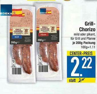 Marktkauf Grill-chorizo Angebot