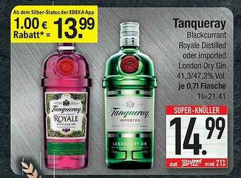 Marktkauf Tanqueray Angebot