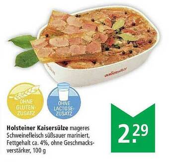 Marktkauf Holsteiner Kaisersülze Angebot