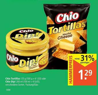 Marktkauf Chio Tortillas Oder Chio Dip! Angebot