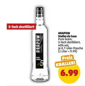 PENNY Arapow vodka deluxe Angebot