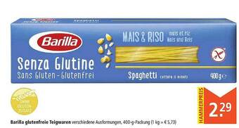 Marktkauf Barilla Glutenfreie Teigwaren Angebot