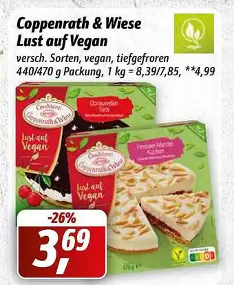 Simmel Coppenrath & wiese lust auf vegan Angebot