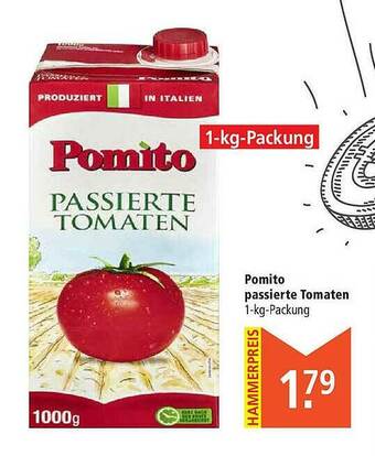 Marktkauf Pomito Passierte Tomaten Angebot