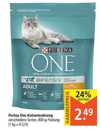 Marktkauf Purina One Katzennahrung Angebot