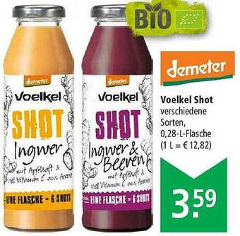 Marktkauf Voelkel Shot Demeter Angebot