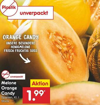 Netto Marken-Discount Melone Orange Candy Angebot