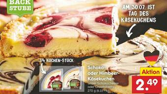 Netto Marken-Discount Schoko- Oder Himbeer-käsekuchen Angebot