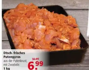 Multi Markt Dtsch. Frisches Putengyros 1kg Angebot