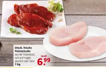 Multi Markt Dtsch. Frische Putensteaks 1kg Angebot