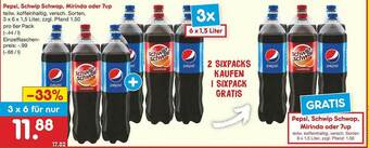 Netto Marken-Discount Pepsi Cola, Schwip-schwap, Mirinda Oder 7up Angebot