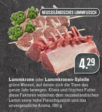 Scheck-in-Center Lammkrone Oder Lammkronen-spieße Angebot