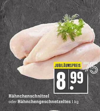 Scheck-in-Center Hähnchenschnitzel Oder Hähnchengeschnetzeltes Angebot