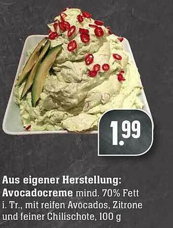 Scheck-in-Center Aus Eigener Herstellung: Acovadocreme Angebot