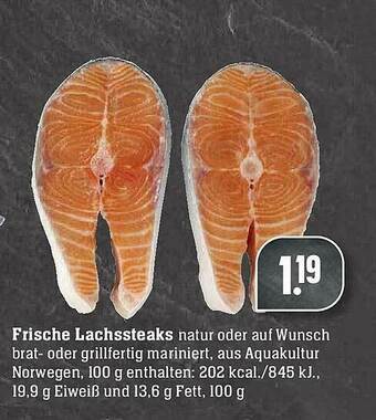 Scheck-in-Center Frische Lachssteaks Angebot