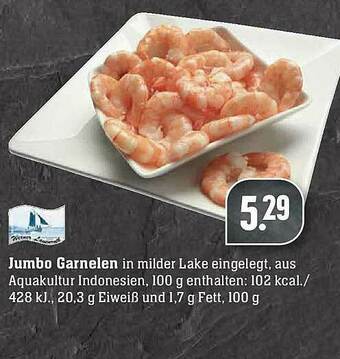 Scheck-in-Center Jumbo Garnelen Angebot