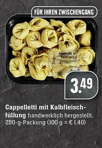 Scheck-in-Center Cappelletti Mit Kalbfleisch-füllung Angebot