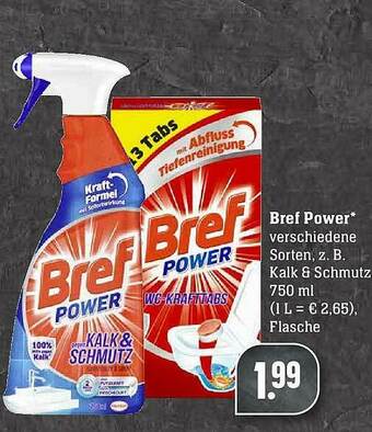 Scheck-in-Center Bref Power Angebot