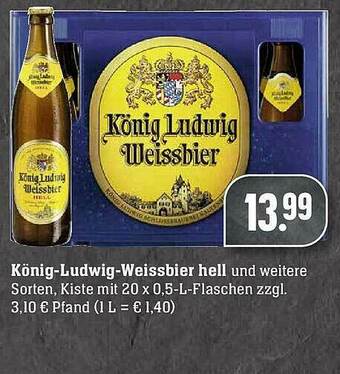 Scheck-in-Center König-ludwig-weissbier Hell Angebot