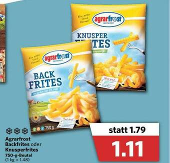 Combi Agrarfrost Backfrites Oder Kunsperfrites Angebot