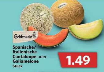 Combi Spanische Italienische Cantaloupe Oder Galiamelone Angebot