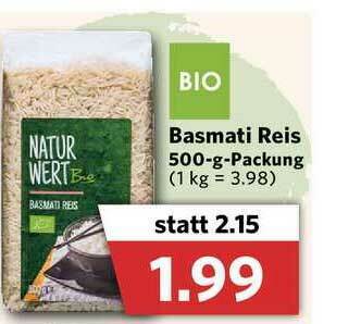 Combi Basmati Reis Bio Angebot