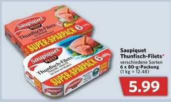 Combi Saupiquet Thunfisch-filets Angebot