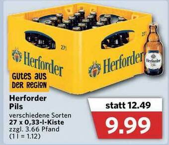 Combi Herforder Pils Angebot