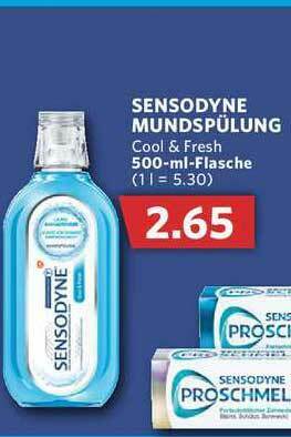 Combi Sensodyne Mundspülung Angebot